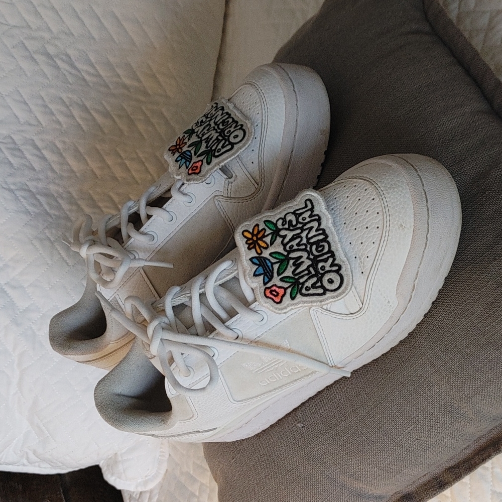 ADIDAS FORUM Bold platform sneakers Always Original floral 10 - Picture 3 of 15